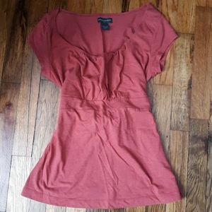 Banana Republic Women's Tie Front top
